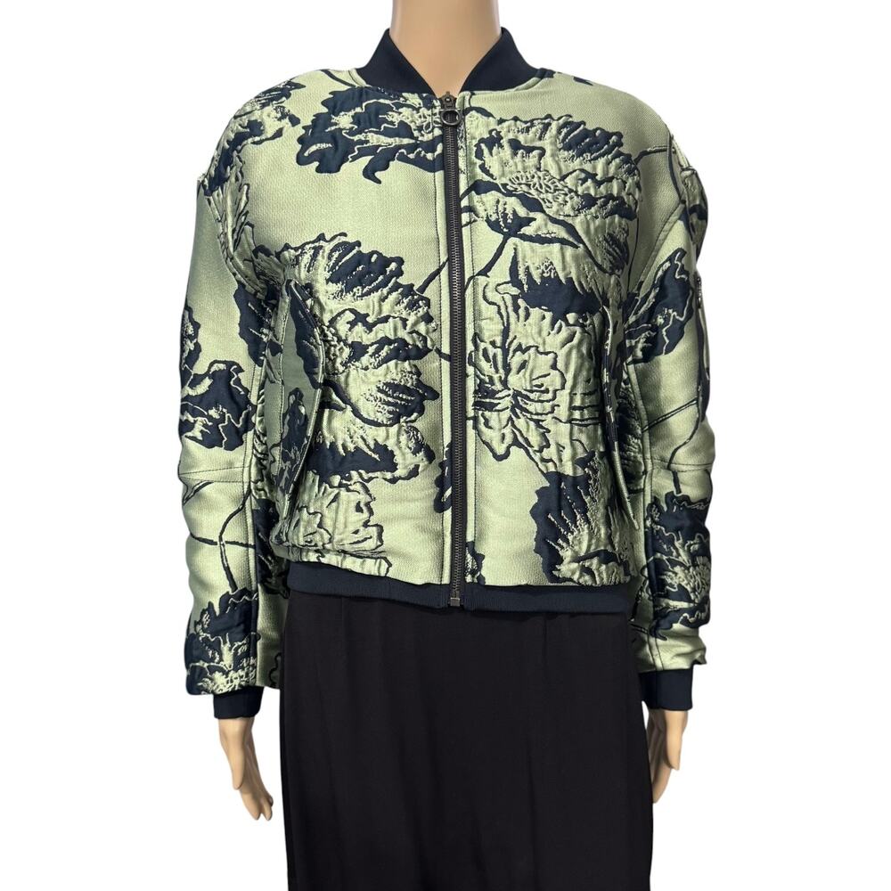 Ferragamo Floral Bomber Jacket